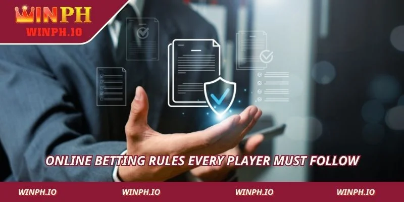 Online betting rules every player must follow