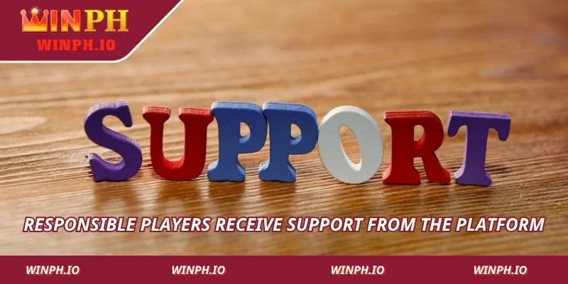 Responsible Players Receive Support from the Platform