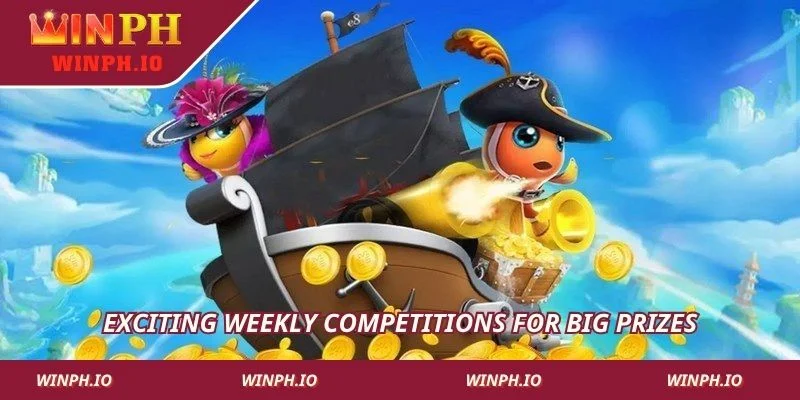 Exciting weekly competitions for big prizes