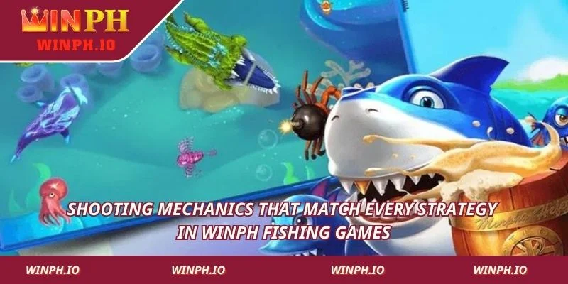 Shooting mechanics that match every strategy in WINPH Fishing Games