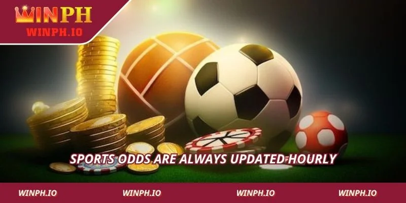 Sports Odds are always updated hourly