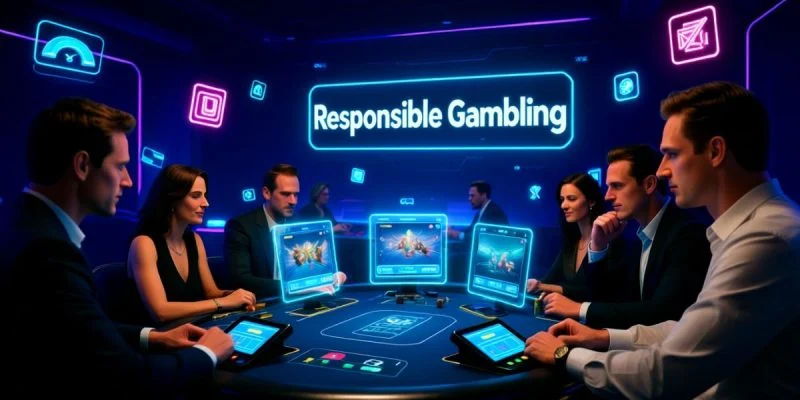 Players discussing the benefits of transparent payouts through OKBET’s blockchain-enabled gambling system.